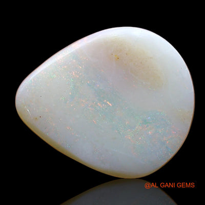 Natural Fire Opal Gemstone 5.00 Cts Loose Pear Cabochon From Australia 15x12x4 mm AB-860