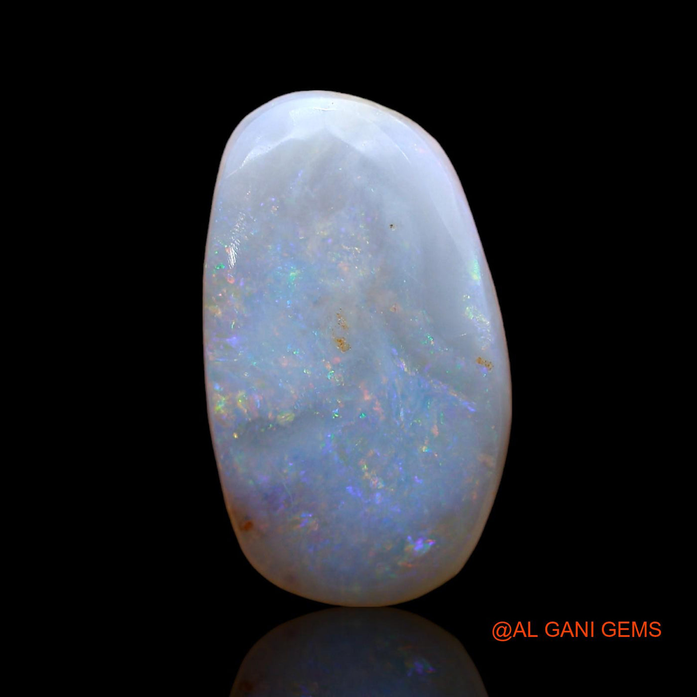 4.00 Cts Natural Australian Fire Opal Loose Gemstone Oval Cabochon 16x9x3 mm AB-861
