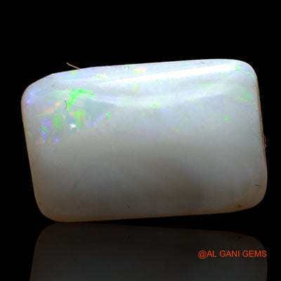 4.00 Cts Natural Australian Fire Opal Loose Gemstone Square Cabochon 14x10x4 mm AB-862