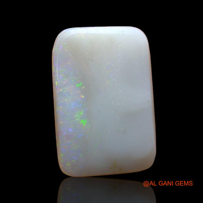 4.00 Cts Natural Australian Fire Opal Loose Gemstone Square Cabochon 14x10x4 mm AB-862