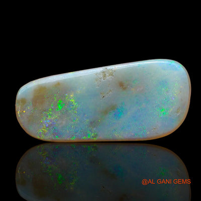 Natural Fire Opal Gemstone 2.00 Cts Loose Fancy Cabochon From Australia 18x8x2 mm AB-863
