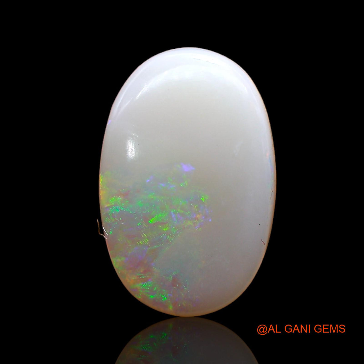 4.00 Cts Natural Australian Fire Opal Loose Gemstone Oval Cabochon 16x10x3 mm AB-864