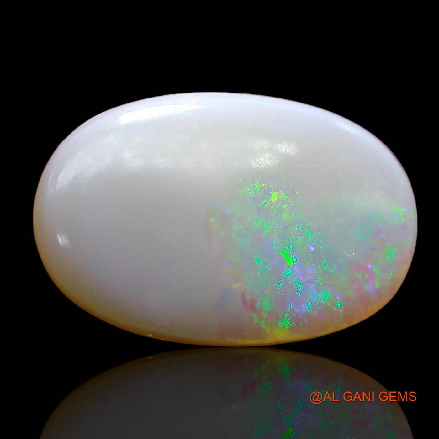 4.00 Cts Natural Australian Fire Opal Loose Gemstone Oval Cabochon 16x10x3 mm AB-864