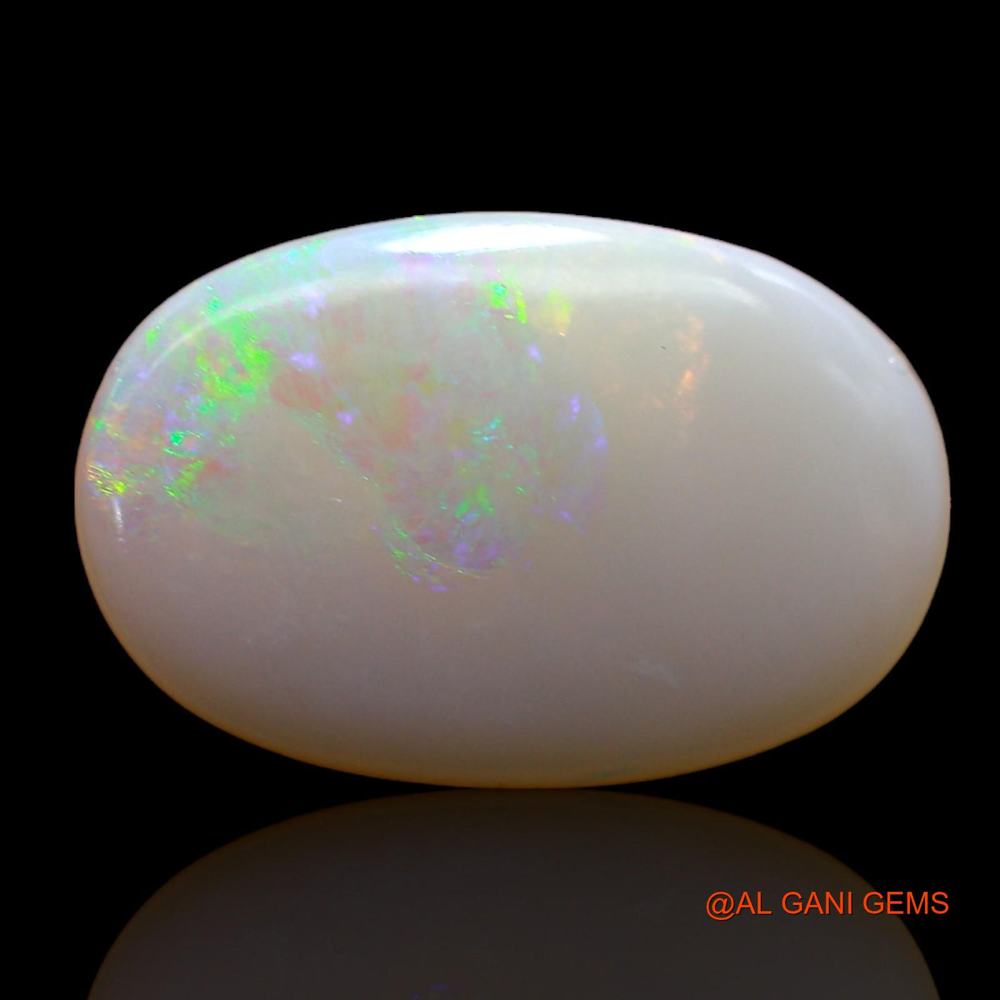 4.00 Cts Natural Australian Fire Opal Loose Gemstone Oval Cabochon 16x10x3 mm AB-864