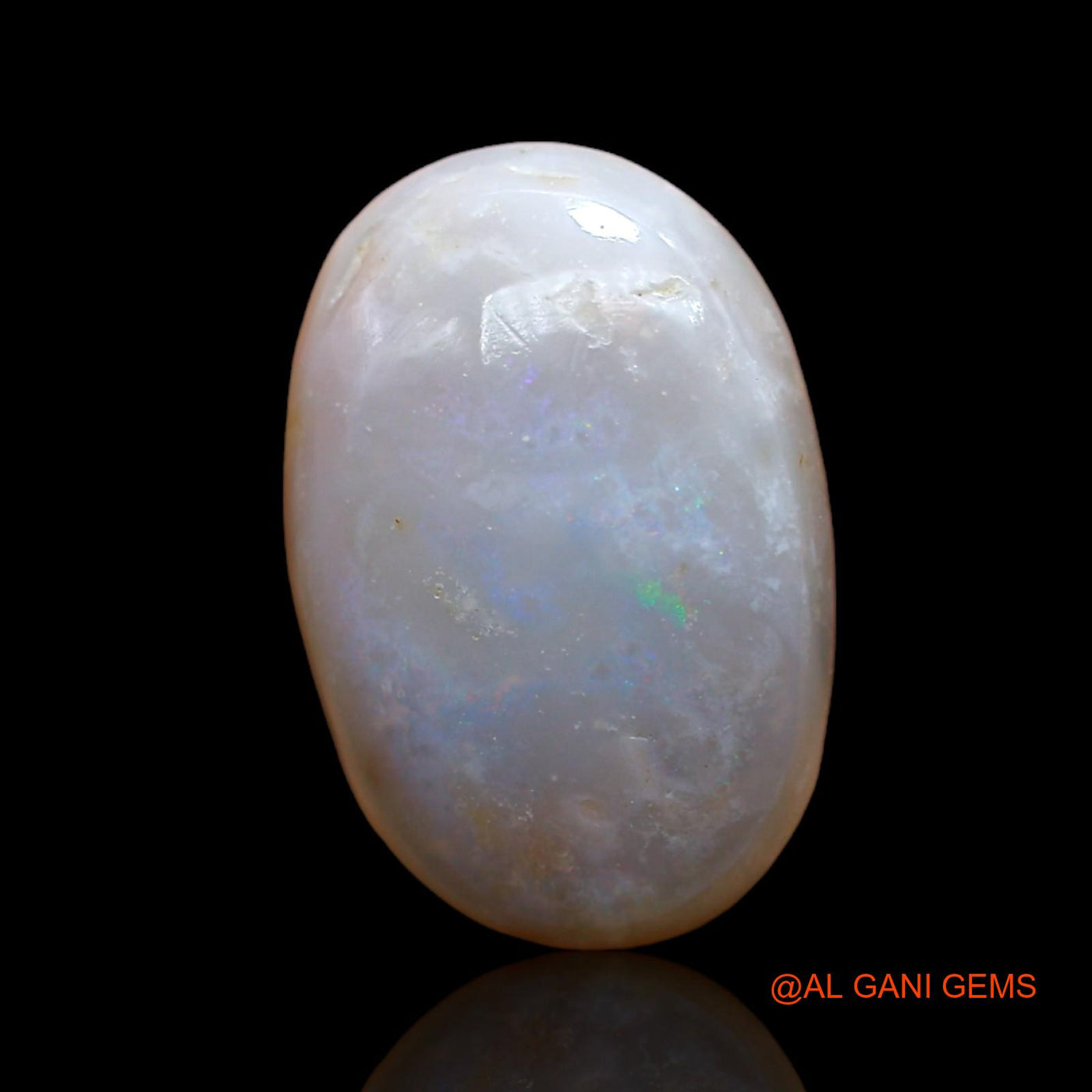 6.00 Cts Natural Australian Fire Opal Loose Gemstone Oval Cabochon 15x10x5 mm AB-868