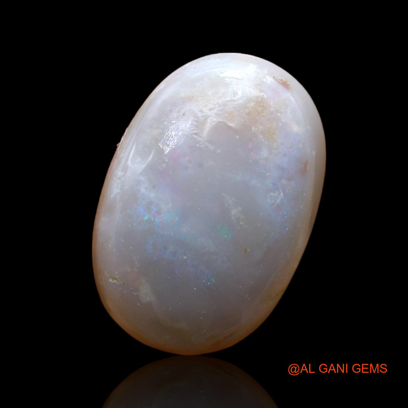 6.00 Cts Natural Australian Fire Opal Loose Gemstone Oval Cabochon 15x10x5 mm AB-868