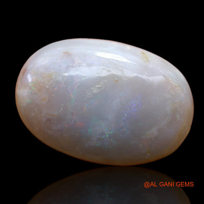 6.00 Cts Natural Australian Fire Opal Loose Gemstone Oval Cabochon 15x10x5 mm AB-868