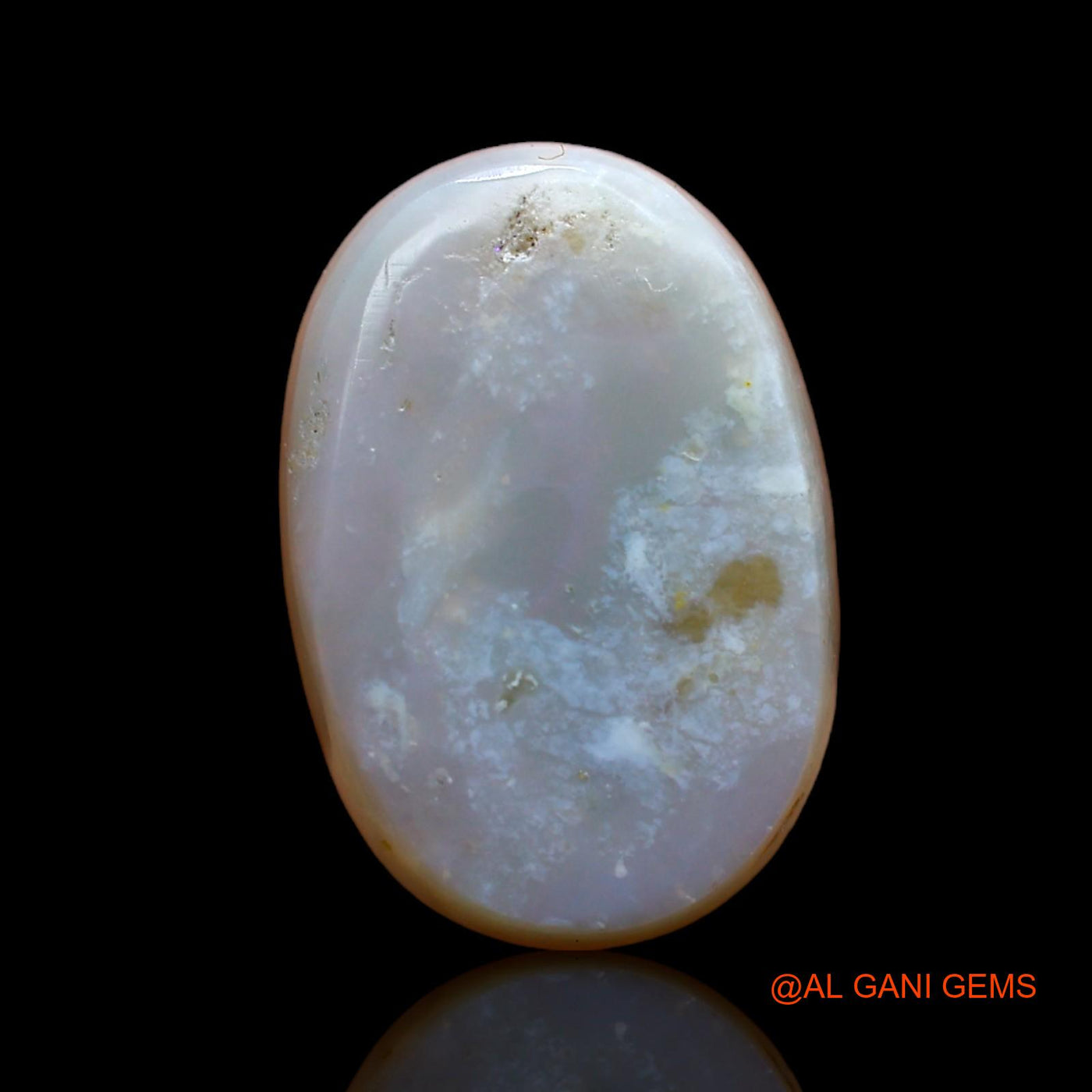 6.00 Cts Natural Australian Fire Opal Loose Gemstone Oval Cabochon 15x10x5 mm AB-868