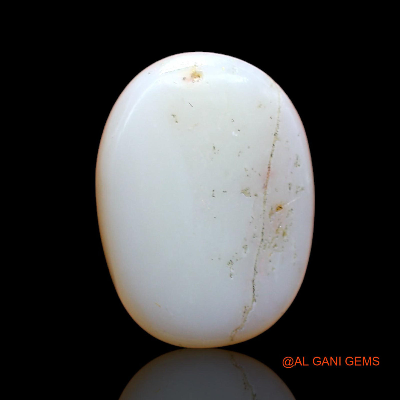 Natural Untreated Fire Opal Loose Gemstone Oval Cabochon From Australia 4.00 Cts 14x11x4 mm AB-870