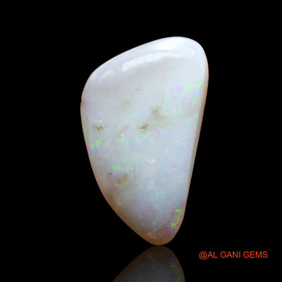 4.00 Cts Natural Australian Fire Opal Loose Gemstone Fancy Cabochon 16x9x4 mm AB-871
