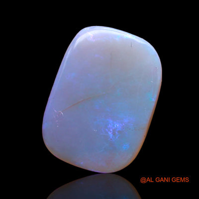 4.00 Cts Unheated Australian Fire Opal Loose Gemstone Oval Cabochon Natural 14x10x3 mm AB-872