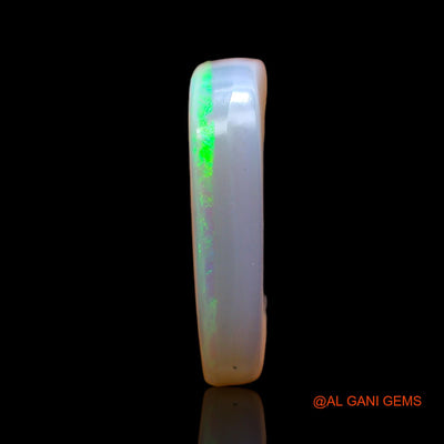 4.00 Cts Unheated Australian Fire Opal Loose Gemstone Oval Cabochon Natural 14x10x3 mm AB-872