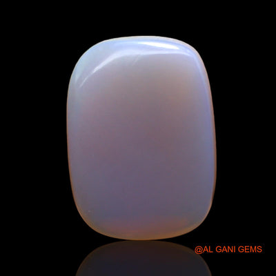 4.00 Cts Unheated Australian Fire Opal Loose Gemstone Oval Cabochon Natural 14x10x3 mm AB-872