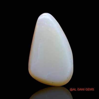 Natural Fire Opal Gemstone 4.00 Cts Loose Pear Cabochon From Australia 15x9x6 mm AB-873
