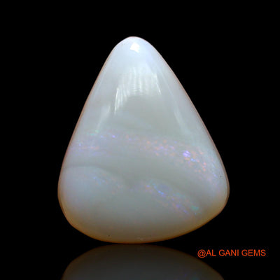 5.00 Cts Natural Australian Fire Opal Pear Cabochon Loose Gemstone For Jewelry 14x11x5 mm AB-875