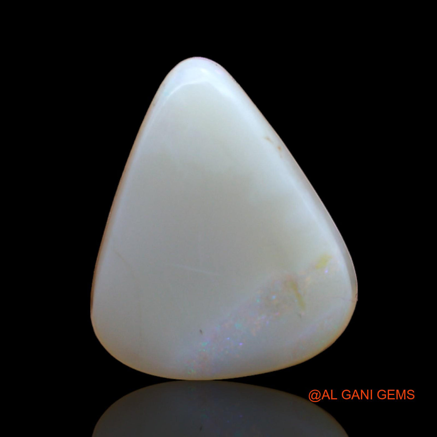 5.00 Cts Natural Australian Fire Opal Pear Cabochon Loose Gemstone For Jewelry 14x11x5 mm AB-875