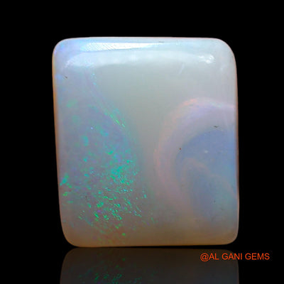 3.00 Cts Natural Australian Fire Opal Loose Gemstone Square Cabochon 12x10x3 mm AB-876