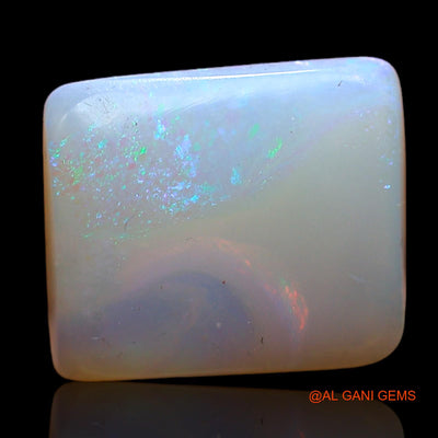 3.00 Cts Natural Australian Fire Opal Loose Gemstone Square Cabochon 12x10x3 mm AB-876