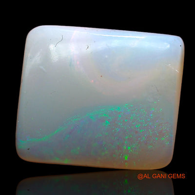 3.00 Cts Natural Australian Fire Opal Loose Gemstone Square Cabochon 12x10x3 mm AB-876