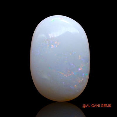 Natural Untreated Fire Opal Loose Gemstone Oval Cabochon From Australia 3.00 Cts 14x10x3 mm AB-877