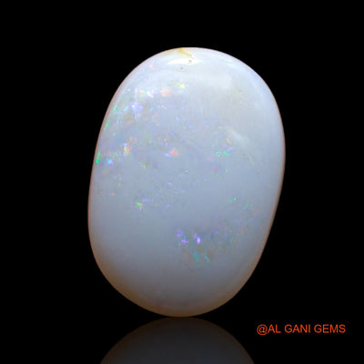 Natural Untreated Fire Opal Loose Gemstone Oval Cabochon From Australia 3.00 Cts 14x10x3 mm AB-877