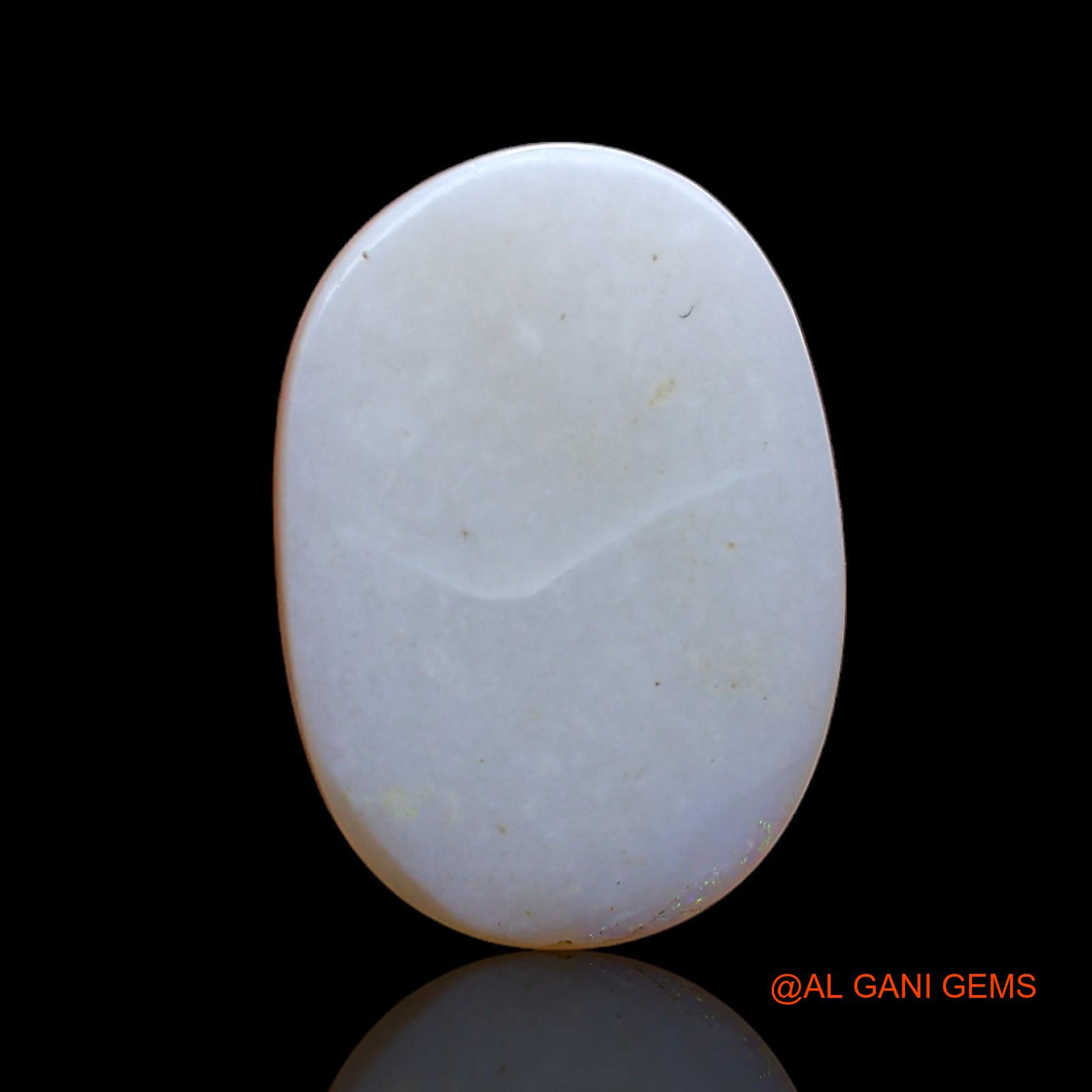 Natural Untreated Fire Opal Loose Gemstone Oval Cabochon From Australia 3.00 Cts 14x10x3 mm AB-877