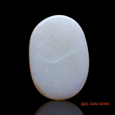 Natural Untreated Fire Opal Loose Gemstone Oval Cabochon From Australia 3.00 Cts 14x10x3 mm AB-877