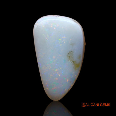 Natural Untreated Fire Opal Loose Gemstone Fancy Cabochon From Australia 4.00 Cts 15x9x4 mm AB-880