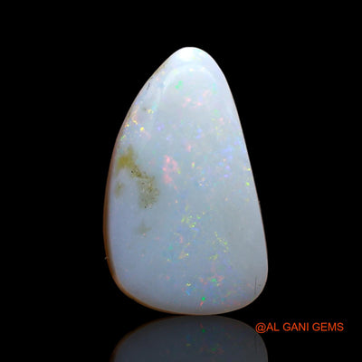 Natural Untreated Fire Opal Loose Gemstone Fancy Cabochon From Australia 4.00 Cts 15x9x4 mm AB-880