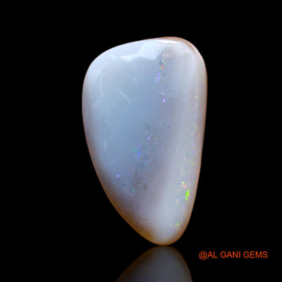 Natural Untreated Fire Opal Loose Gemstone Fancy Cabochon From Australia 4.00 Cts 15x9x4 mm AB-880
