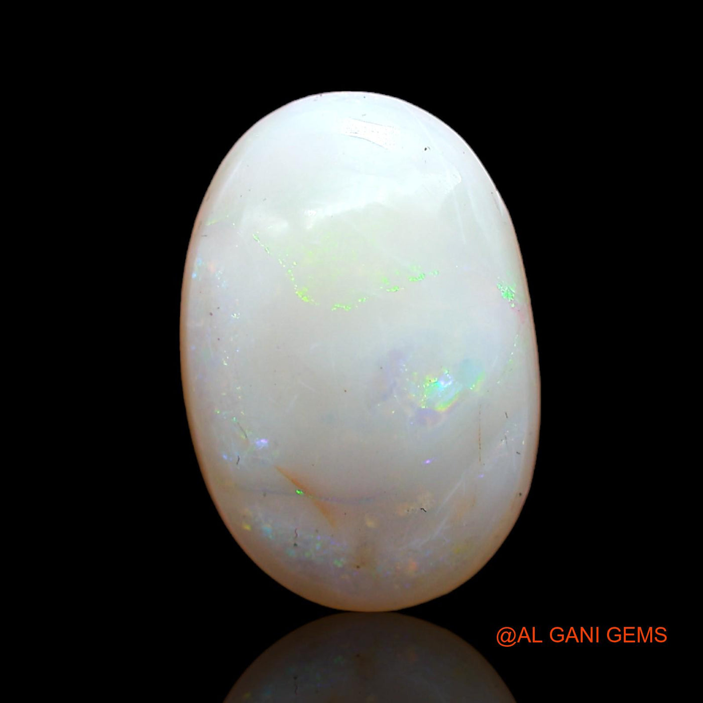2.00 Cts Natural Australian Fire Opal Loose Gemstone Oval Cabochon 14x9x5 mm AB-882
