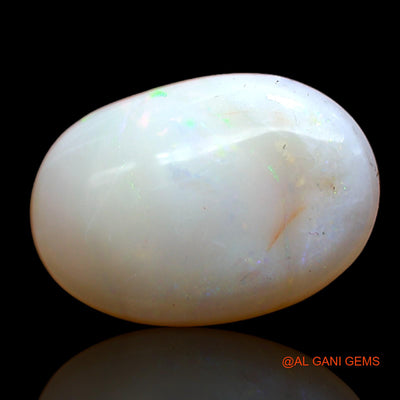 2.00 Cts Natural Australian Fire Opal Loose Gemstone Oval Cabochon 14x9x5 mm AB-882