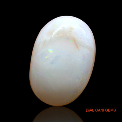 2.00 Cts Natural Australian Fire Opal Loose Gemstone Oval Cabochon 14x9x5 mm AB-882