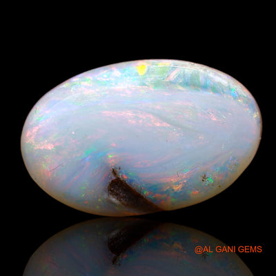 2.00 Cts Natural Australian Fire Opal Loose Gemstone Oval Cabochon 14x8x3 mm AB-883