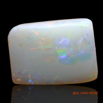 3.00 Cts Natural Australian Fire Opal Square Cabochon Loose Gemstone For Jewelry 12x8x3 mm AB-884
