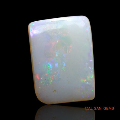 3.00 Cts Natural Australian Fire Opal Square Cabochon Loose Gemstone For Jewelry 12x8x3 mm AB-884