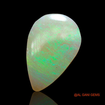 2.00 Cts Natural Australian Fire Opal Loose Gemstone Pear Cabochon 14x9x3 mm AB-886