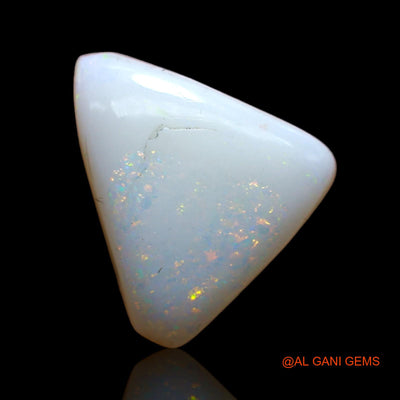 2.00 Cts Natural Australian Fire Opal Trillion Cabochon Loose Gemstone For Jewelry 13x10x3 mm AB-888