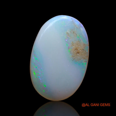 2.00 Cts Natural Australian Fire Opal Loose Gemstone Oval Cabochon 15x10x3 mm AB-894