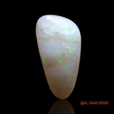 4.00 Cts Natural Australian Fire Opal Loose Gemstone Fancy Cabochon 16x8x5 mm AB-896