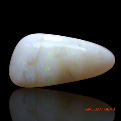 4.00 Cts Natural Australian Fire Opal Loose Gemstone Fancy Cabochon 16x8x5 mm AB-896