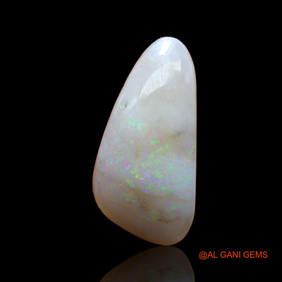 4.00 Cts Natural Australian Fire Opal Loose Gemstone Fancy Cabochon 16x8x5 mm AB-896