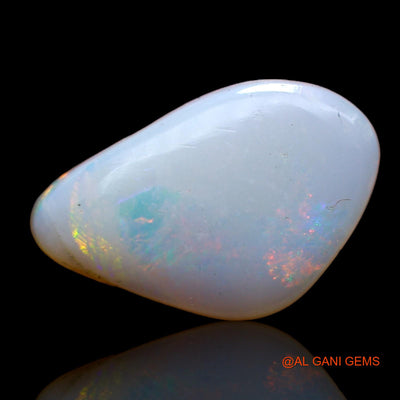 2.00 Cts Natural Australian Fire Opal Loose Gemstone Fancy Cabochon 16x10x2 mm AB-897