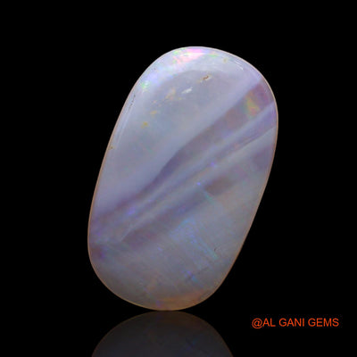 Natural Untreated Fire Opal Loose Gemstone Oval Cabochon From Australia 2.00 Cts 15x9x2 mm AB-899