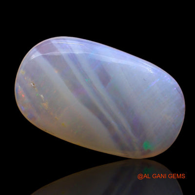 Natural Untreated Fire Opal Loose Gemstone Oval Cabochon From Australia 2.00 Cts 15x9x2 mm AB-899