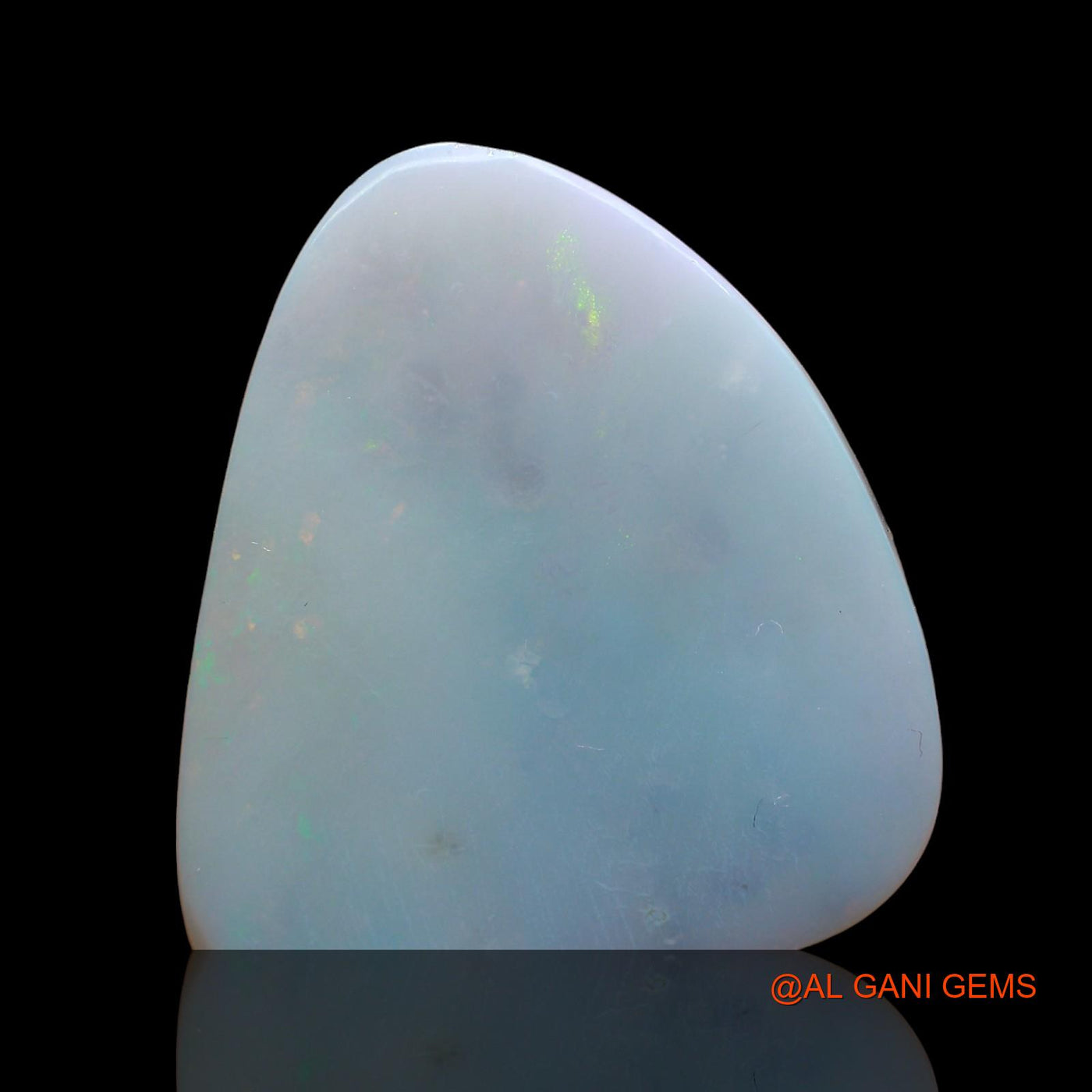 19.00 Cts Natural Australian Fire Opal Fancy Cabochon Loose Gemstone For Jewelry 29x25x3 mm AB-901