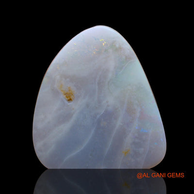 19.00 Cts Natural Australian Fire Opal Fancy Cabochon Loose Gemstone For Jewelry 29x25x3 mm AB-901