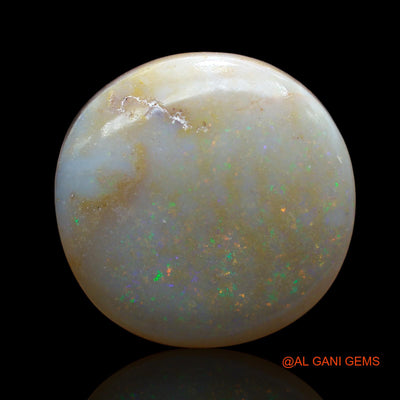 34.00 Cts Natural Australian Fire Opal Loose Gemstone Oval Cabochon 24x24x9 mm AB-902