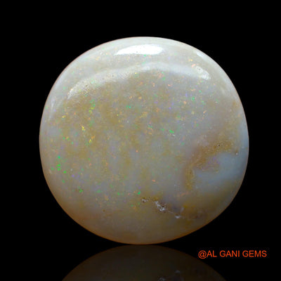34.00 Cts Natural Australian Fire Opal Loose Gemstone Oval Cabochon 24x24x9 mm AB-902
