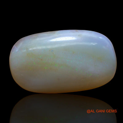 20.00 Cts Natural Australian Fire Opal Oval Cabochon Loose Gemstone For Jewelry 28x16x6 mm AB-903